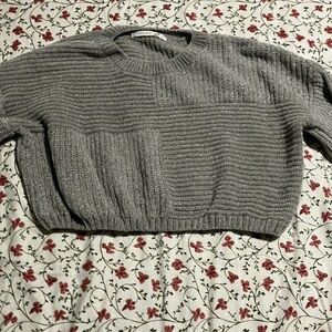 Altard State Chenille Grey Sweater
